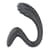 Вагинально-клиторальный вибратор Satisfyer G for Goddess 3 Dark Grey, 2 мотора