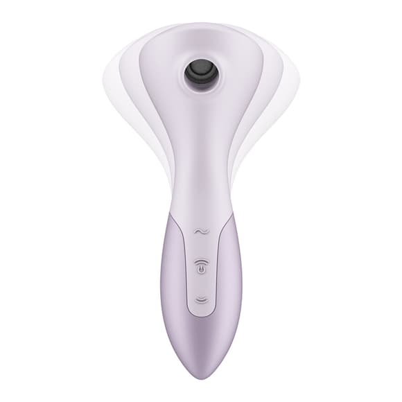 Вибромассажер Satisfyer Wand-erful с вакуумной клиторальной стимуляцией