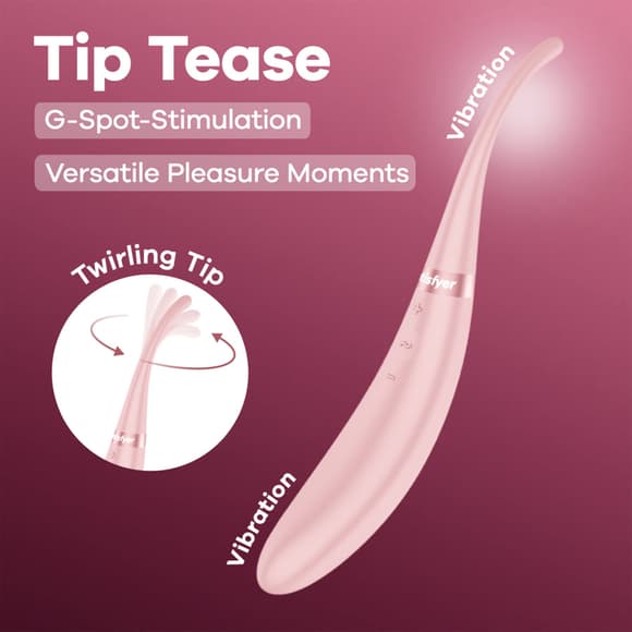 Вібратор Satisfyer Tip Tease Rose