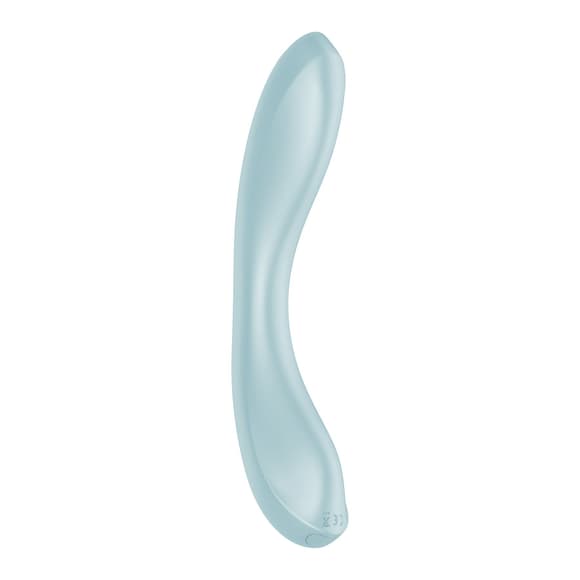Вибратор Satisfyer G-Spot Wave 2 Ice Blue, имитирует прикосновение пальца