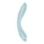 Вибратор Satisfyer G-Spot Wave 2 Ice Blue, имитирует прикосновение пальца