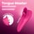 Вібростимулятор для клітора Satisfyer Tongue Master з язичком