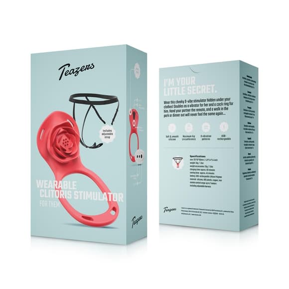 Вибратор в трусики Teazers Wearable Clitoral Stimulator