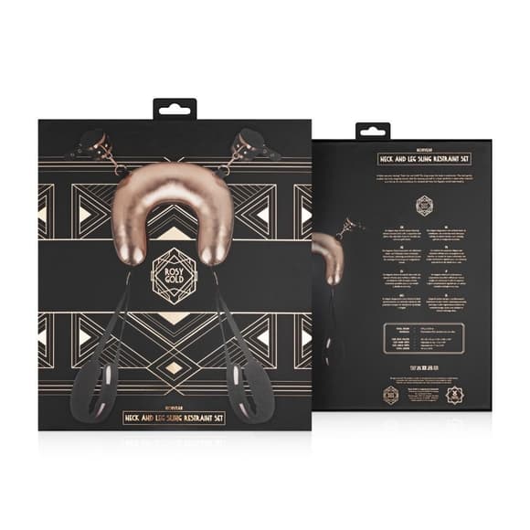 Набір для фіксації Rosy Gold - Neck and Leg Sling Restraint Set