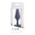 Анальна пробка Lux Active Twist Plug Small Blue (м'яте паковання!!!)