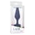 Анальна пробка Lux Active Twist Plug Large Blue