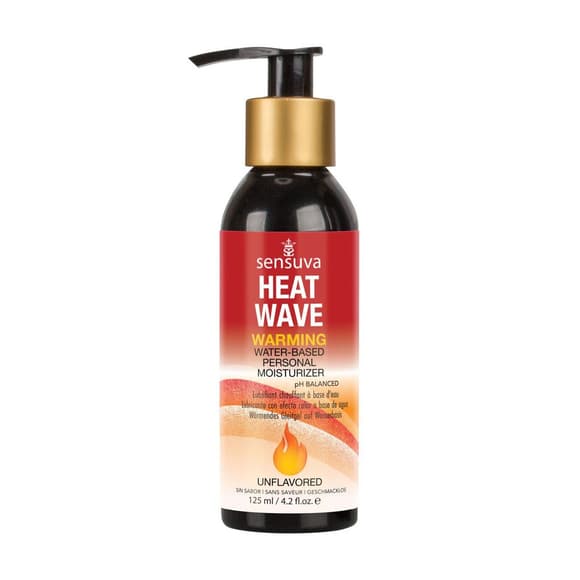 Лубрикант на водной основе Sensuva - Heat Wave Warming (125 мл), без глицерина и парабенов