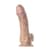Фаллоимитатор SilexD Legends - Juan Lucho Dildo 9", двухслойный, силикон+Silexpan