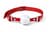 Кляп силиконовый Feral Feelings Silicon Ball Gag Red/White, красный ремень, белый шарик