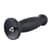 Силіконовий фалоімітатор для секс-машин Hismith 7.2" Black Silicone Anal Dildo, система KlicLok