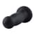 Силіконовий фалоімітатор для секс-машин Hismith 7.2" Black Silicone Anal Dildo, система KlicLok