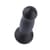 Силіконовий фалоімітатор для секс-машин Hismith 7.2" Black Silicone Anal Dildo, система KlicLok