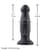 Силіконовий фалоімітатор для секс-машин Hismith 7.2" Black Silicone Anal Dildo, система KlicLok