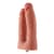 Подвійний фалоімітатор для секс-машин Hismith Silicone Double Penetrator Dildo, система KlicLok