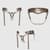 Трусики для страпону Strap-On-Me Leatherette Harness DESIROUS - NEW DESIGN