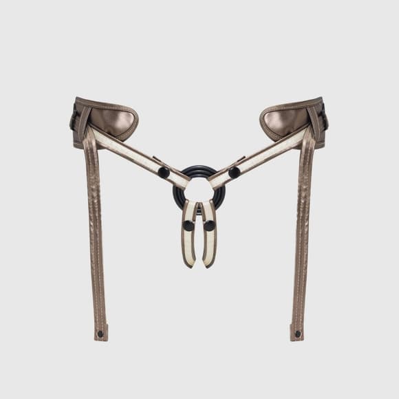 Трусики для страпону Strap-On-Me Leatherette Harness DESIROUS - NEW DESIGN