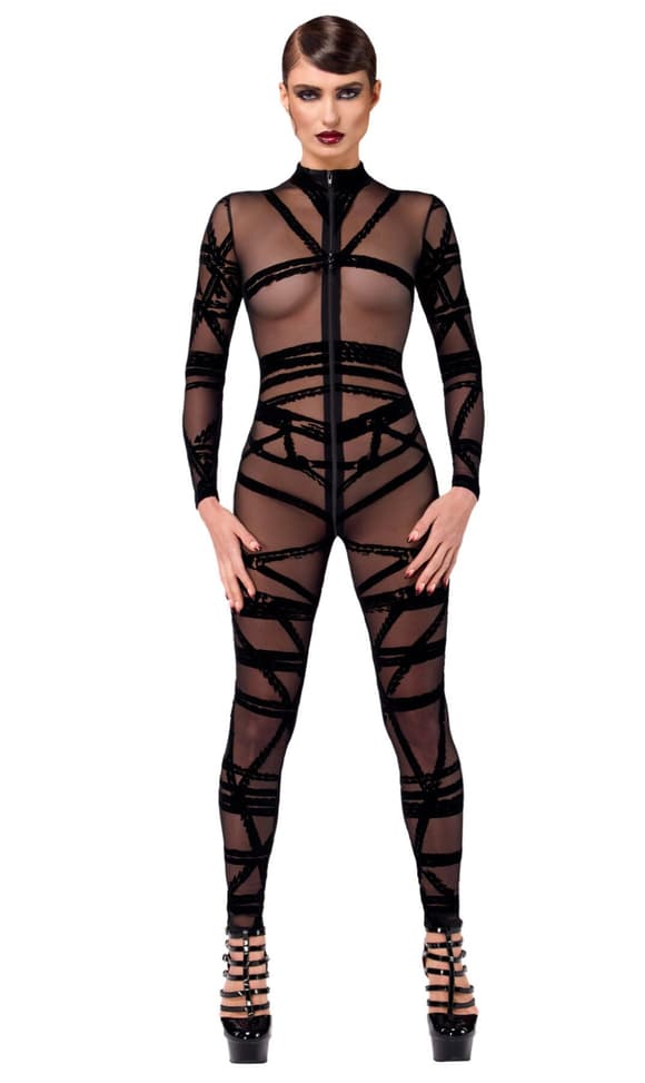Комбинезон Noir Handmade F357 Bondesque Catsuit L