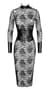 Сукня Noir Handmade F375 Noirelle Lace Corset Midi dress L