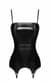 Корсет с подвязками для чулок Noir Handmade F381 Dominae Venom PVC corset-belt XS