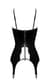Корсет с подвязками для чулок Noir Handmade F381 Dominae Venom PVC corset-belt S