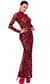 Сукня Noir Handmade F383 Kink Royal gown/long dress XL
