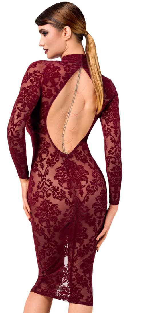 Сукня Noir Handmade F384 Kink Royal midi dress S