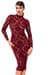 Сукня Noir Handmade F384 Kink Royal midi dress M