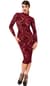 Сукня Noir Handmade F384 Kink Royal midi dress M