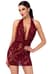 Платье Noir Handmade F385 Kink Royal cascade mini dress L