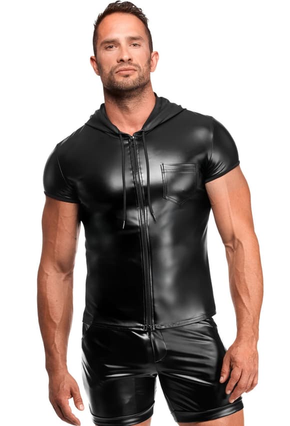 Мужская футболка с капюшоном Noir Handmade H085 Vexen hooded T-shirt S