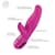 Вибратор-кролик для точки А Fun Factory LADY BI Magenta, 2 мотора, 12 режимов