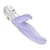 Вибратор-кролик для точки А Fun Factory LADY BI Purple, 2 мотора, 12 режимов