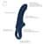 Вібратор для точки G Fun Factory TIGER Nightblue, ребристий, підходить для анальної стимуляції