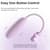 Виброяйцо Svakom Plume Pastel Lilac 