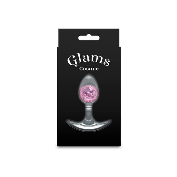 Анальна пробка NS Novelties Cosmic Glams - Small - Pink