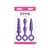 Набір анальних іграшок NS Novelties INYA - Trio Kit - Purple