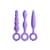 Набір анальних іграшок NS Novelties INYA - Trio Kit - Purple