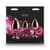 Набір анальних пробок NS Novelties Rear Assets - Trainer Kit - Rose Gold - Pink Heart