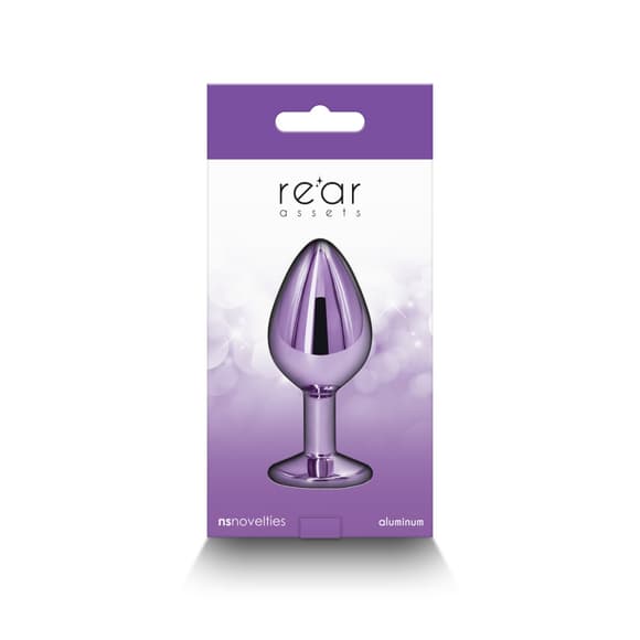 Анальна пробка NS Novelties Rear Assets - Medium - Purple