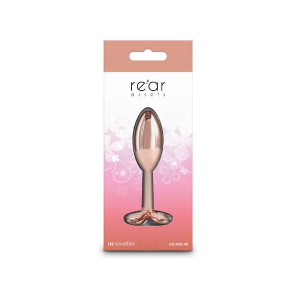 Анальна пробка NS Novelties Rear Assets - Clover - Rose Gold