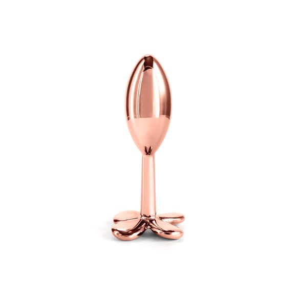 Анальна пробка NS Novelties Rear Assets - Clover - Rose Gold