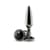 Анальна пробка NS Novelties Rear Assets - Tapered - Medium - Gunmetal - Black
