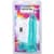 Фаллоимитатор Doc Johnson Crystal Jellies - 8 Inch Realistic Cock with Balls- Teal