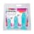 Набор анальных пробок Doc Johnson Crystal Jellies - Anal Starter Kit- Teal