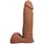 Фаллоимитатор Doc Johnson The Realistic Cock ULTRASKYN - 8 Inch with Balls Caramel