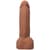 Фаллоимитатор Doc Johnson The Realistic Cock ULTRASKYN - 8 Inch with Balls Caramel
