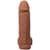 Фаллоимитатор Doc Johnson The Realistic Cock ULTRASKYN - 8 Inch with Balls Caramel