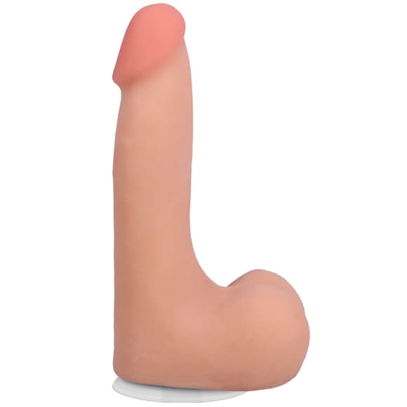 Фаллоимитатор Doc Johnson The Realistic Cock ULTRASKYN - 7 Inch with Balls Vanilla