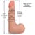 Фаллоимитатор Doc Johnson The Realistic Cock ULTRASKYN - 7 Inch with Balls Vanilla