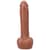 Фаллоимитатор Doc Johnson The Realistic Cock ULTRASKYN - 9 Inch with Balls Caramel